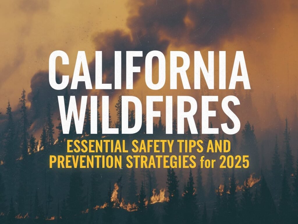 "California Wildfires: Essential Safety Tips and Prevention Strategies for 2025"